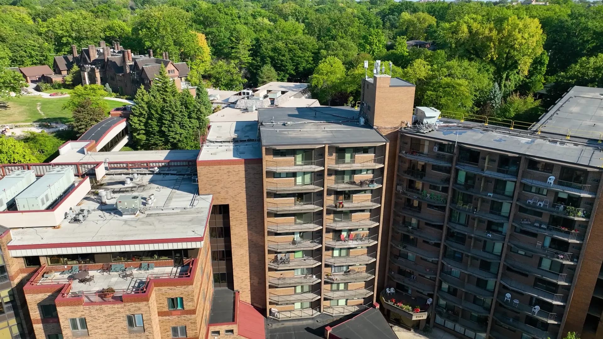 An aerial tour of Judson Park, the senior living community at Chestnut Hills in Cleveland Heights.